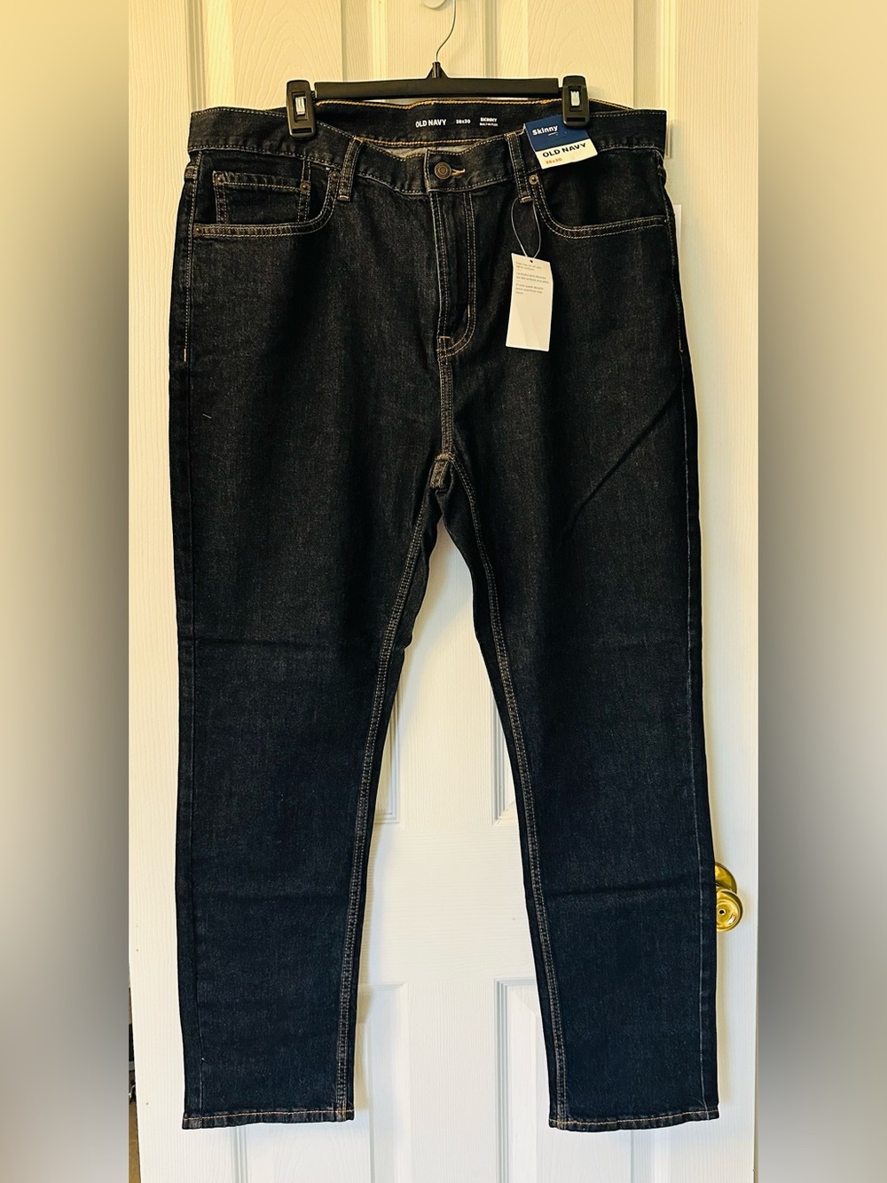 Old Navy NWT Men's Slim Straight Dark Blue Jeans